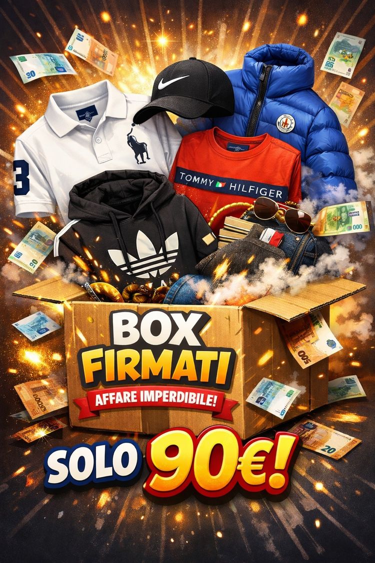 🔥 Box Abbigliamento Firmato 90 Euro 🔥